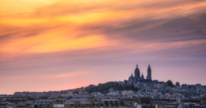 Sunset at Montmartre & Sacré-Cœur